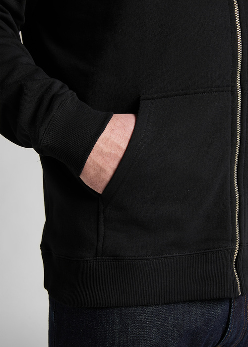 Lee Basic Zip Throuh Hoody Black - L80KSP01