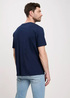 Cross Jeans C Neck T Shirt Navy 001 - 16017-001