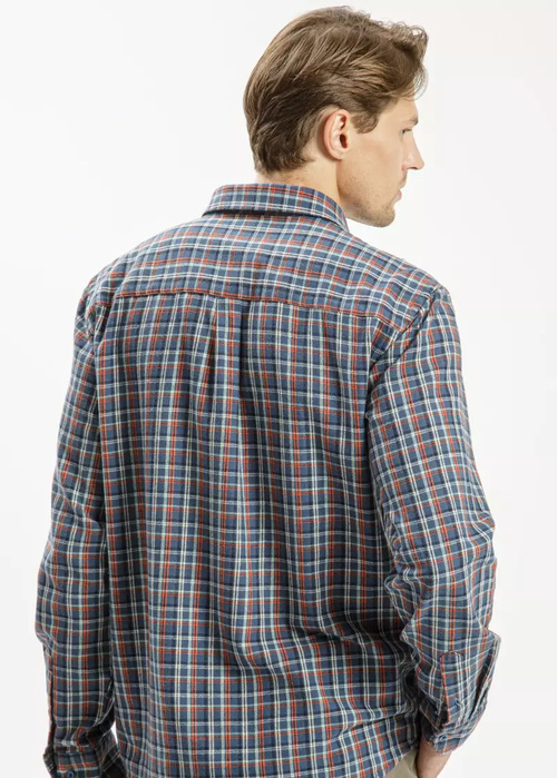 Cross Jeans Shirt Blue Red Check 468 - 35565-468