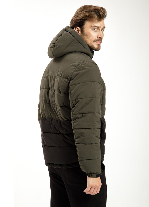 Cross Jeans Winter Jacket Khaki 002 - 40264-002