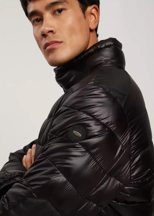 Cross Jeans Winter Jacket Black 020 - 40275-020