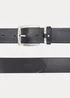 Cross Jeans Leather Belt Black 020