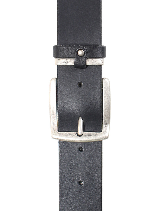 Cross Jeans Leather Belt Black 020 - 0440K-020