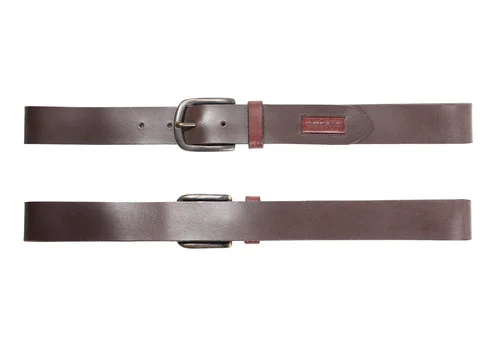 Cross Jeans Belt Logo Brown 025