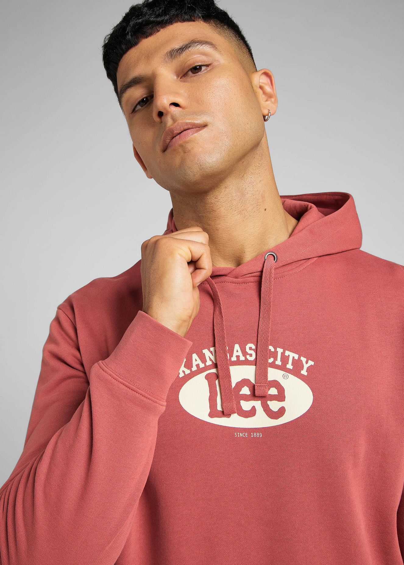 Lee Hoodie Cinammon - L80EEJVG