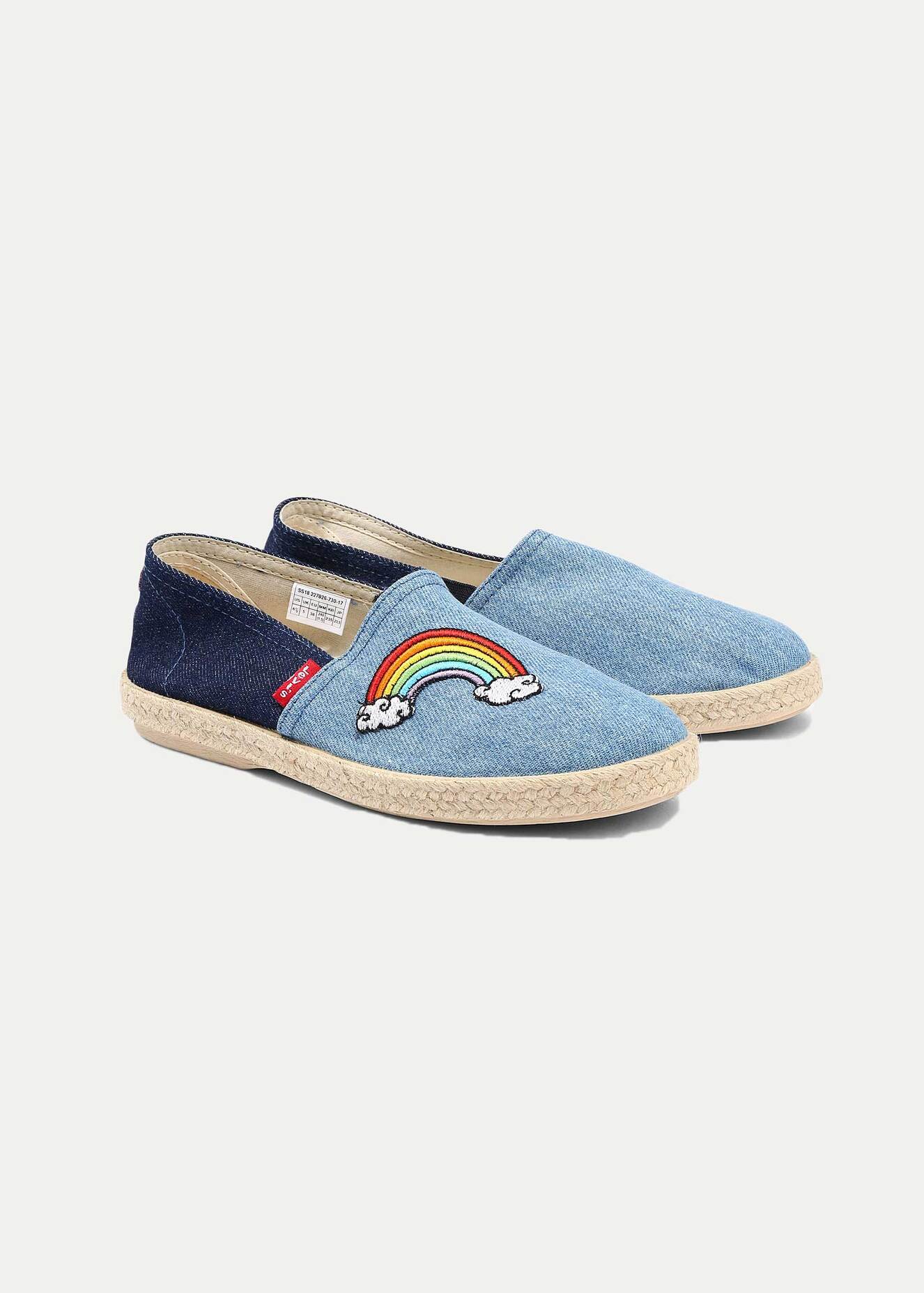 Levis Rosadale Slip On Espadrille Blue - 3836700130