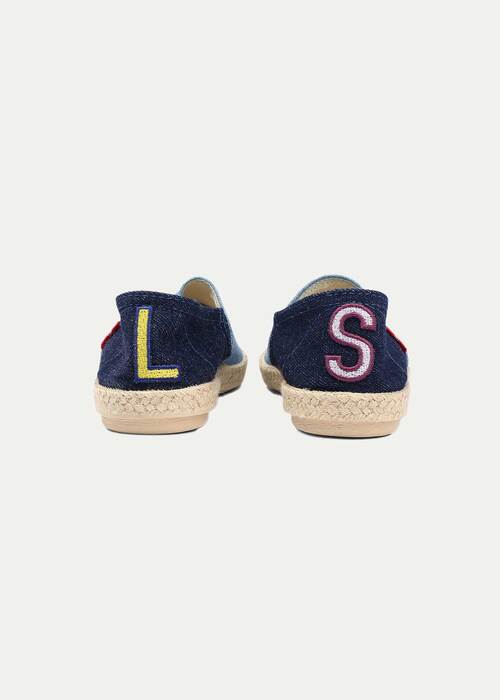 Levis Rosadale Slip On Espadrille Blue - 3836700130