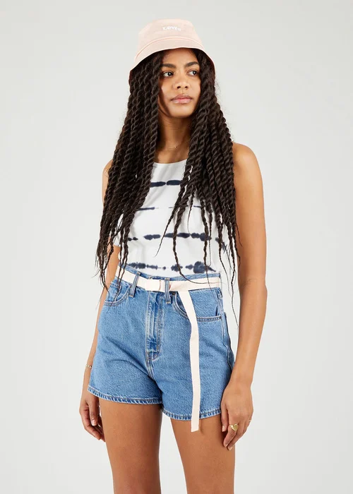 Levis Tonal Tickfaw Web Belt Pink