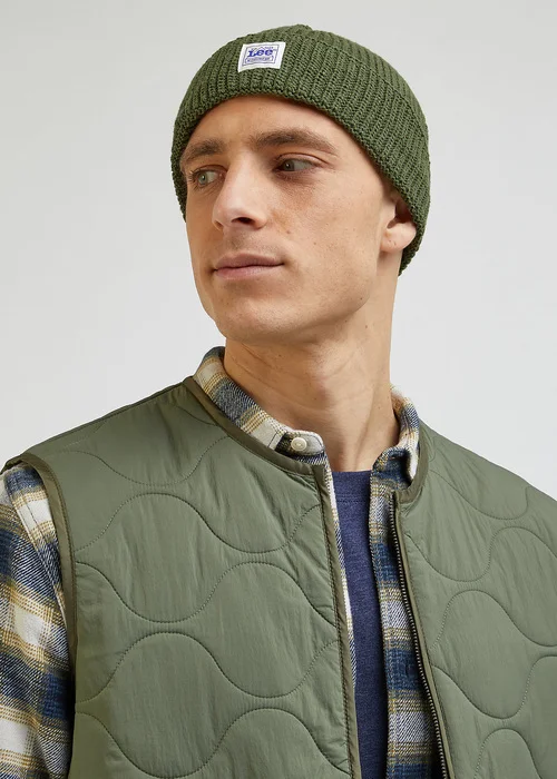 Lee Workwear Beanie Olive Green