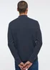 Mustang Emil H Henley Navy Blazer