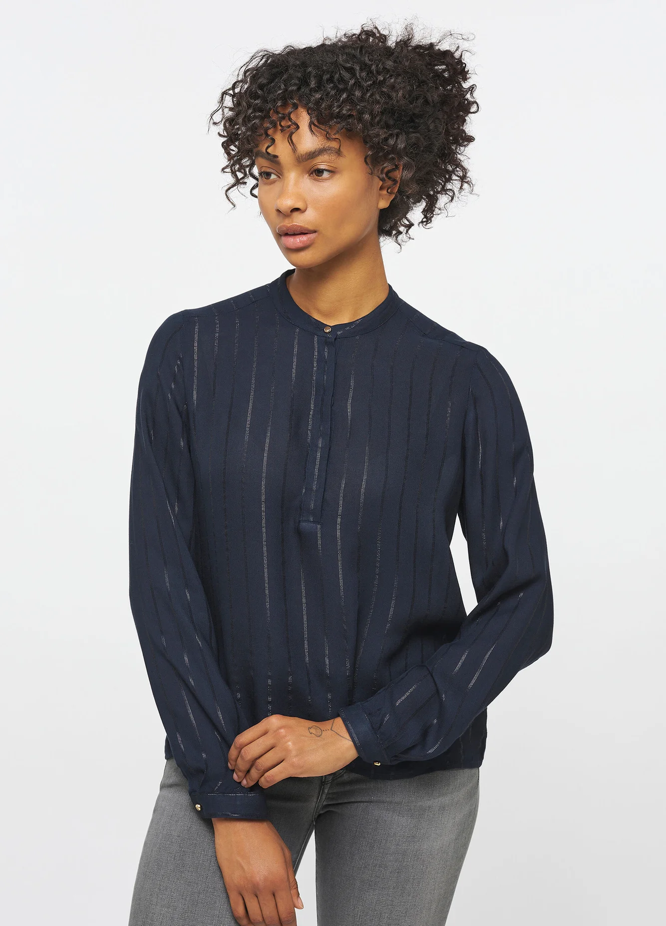 Mustang Emma Tonal Stripe Stripe Lurex