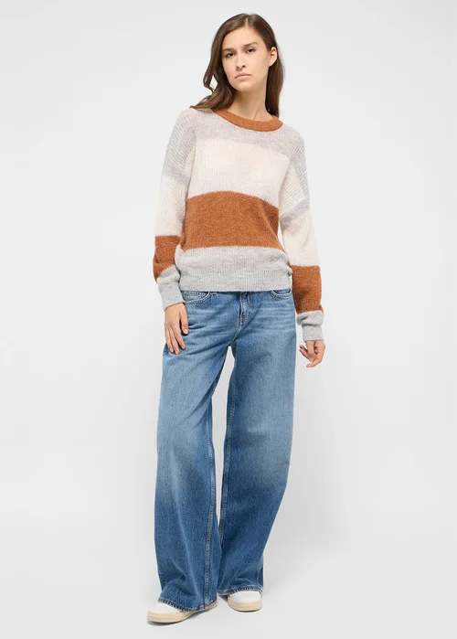 Mustang Havana Light Knit Stripe