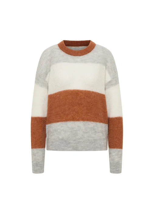 Mustang Havana Light Knit Stripe