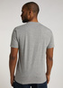 Mustang Logo Tee Mid Grey Melange - 1005454-4140