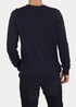 Mustang Basic V Neck Jumper Dark Sapphire - 1006813-4136