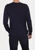Mustang Basic V Neck Jumper Dark Sapphire