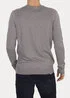 Mustang Basic V Neck Jumper Mid Grey Melange