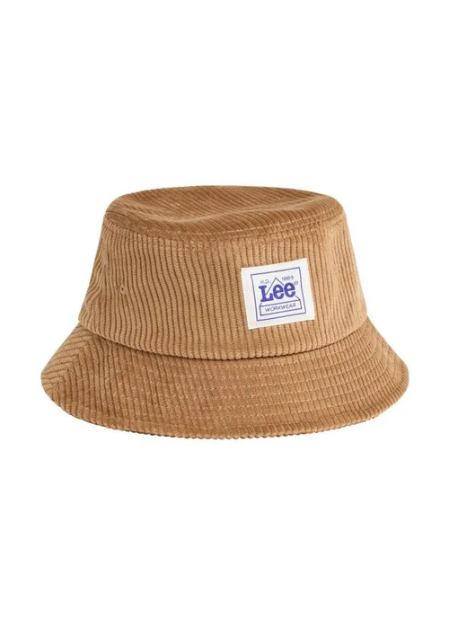 Lee Cord Workwear Bucket Hat Glazed Ginger