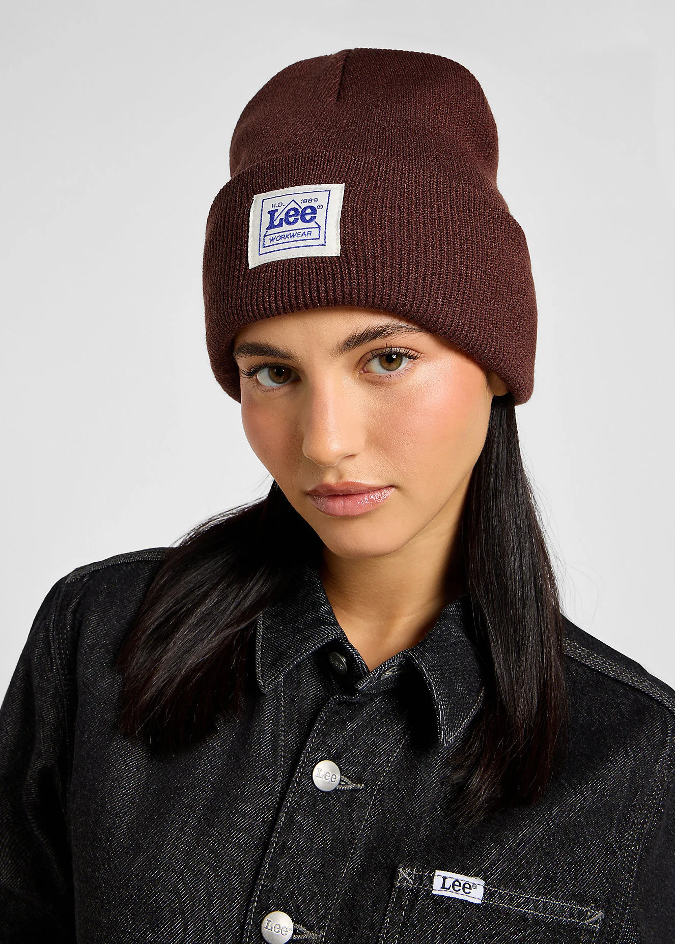 Lee Workwear Beanie Velvet Beet