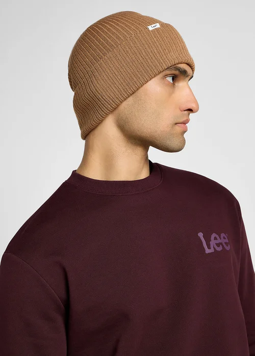 Lee Ribbed Beanie Clove