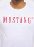 Mustang Alex C Logo Tee General White