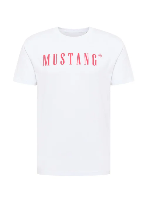 Mustang Alex C Logo Tee General White