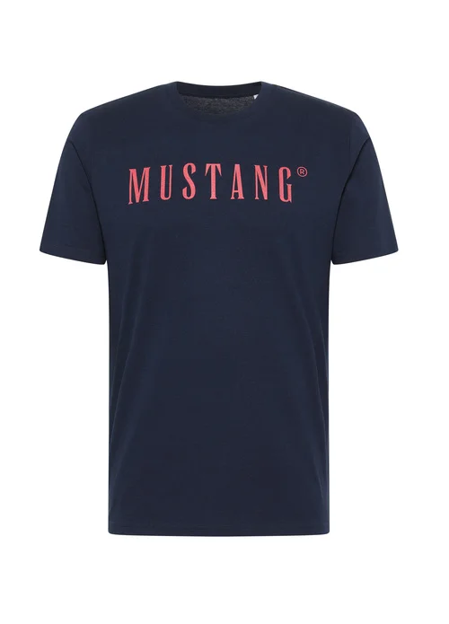 Mustang Alex C Logo Tee Blue Nights