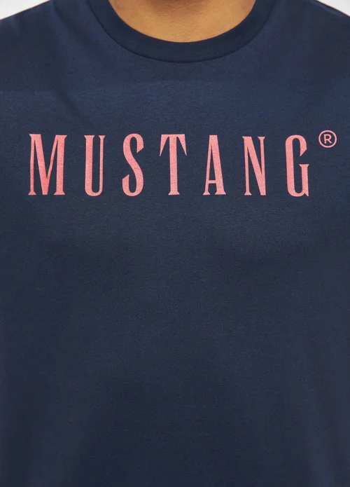 Mustang Alex C Logo Tee Blue Nights