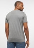 Mustang Alina C Logo Tee Light Grey Melange - 1013221-4140