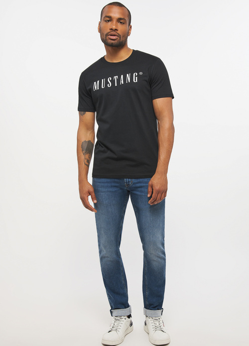 Mustang Alex C Logo Tee Black - 1013221-4142