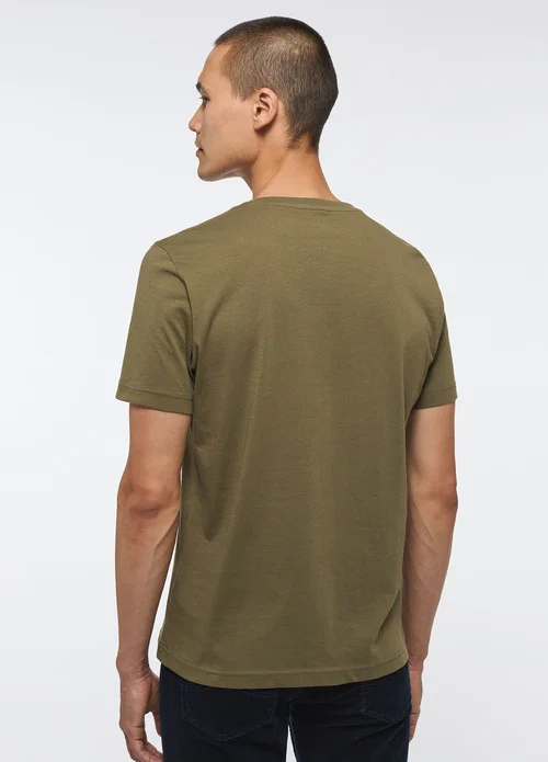 Mustang Alex C Logo Tee Burnt Olive