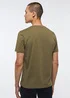 Mustang Alex C Logo Tee Burnt Olive