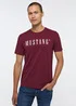 Mustang Alex C Logo Tee Zinfadel