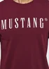 Mustang Alex C Logo Tee Zinfadel