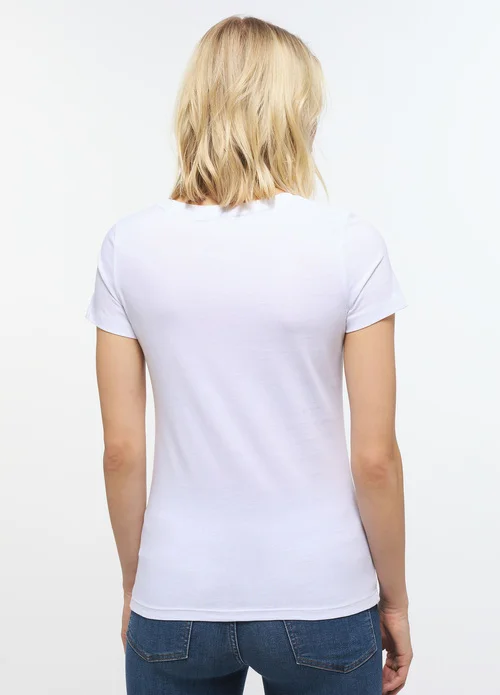 Mustang Alina C Logo Tee General White