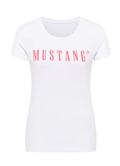 Mustang Alina C Logo Tee General White