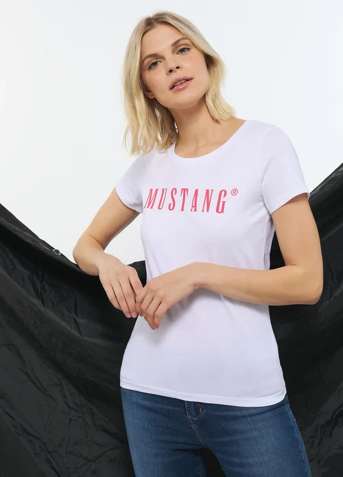 Mustang Alina C Logo Tee General White