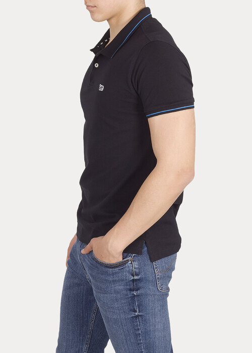 Lee Pique Polo Black - L61ARL01