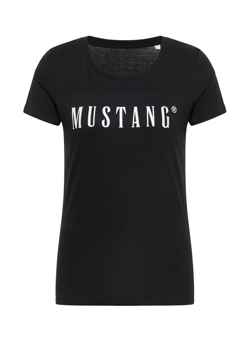 Mustang Alina C Logo Tee Black - 1013222-4142