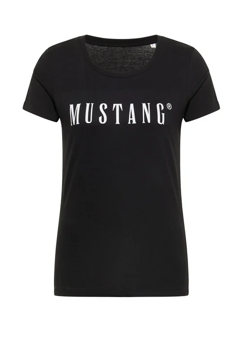 Mustang Alina C Logo Tee Black