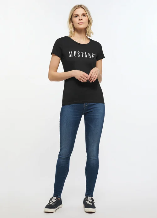 Mustang Alina C Logo Tee Black