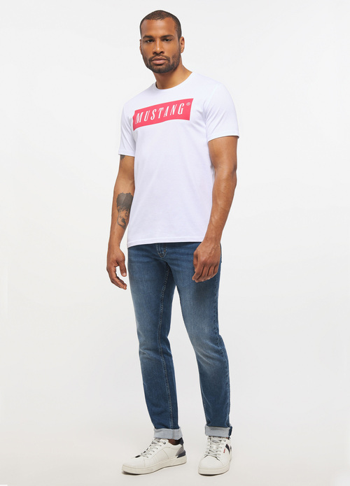 Mustang Alex C Logo Tee General White - 1013223-2045