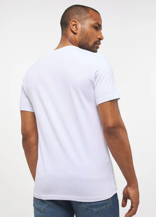 Mustang Alex C Logo Tee General White