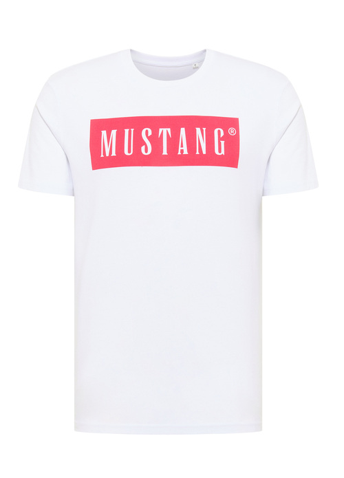 Mustang Alex C Logo Tee General White - 1013223-2045