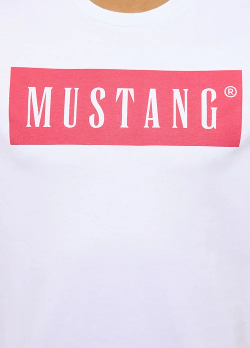 Mustang Alex C Logo Tee General White