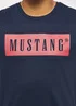 Mustang Alex C Logo Tee Blue Nights