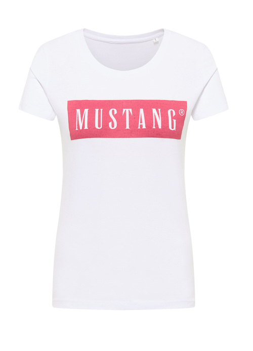 Mustang Alina C Logo Tee General White - 1013220-2045