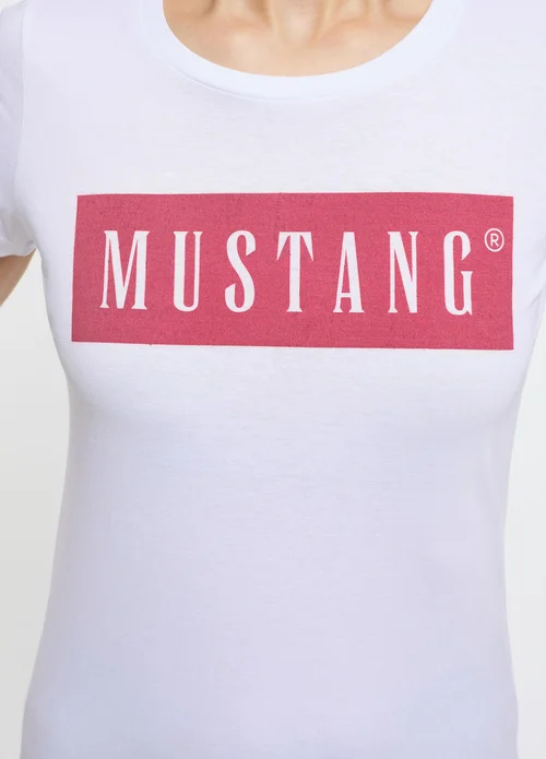 Mustang Alina C Logo Tee General White