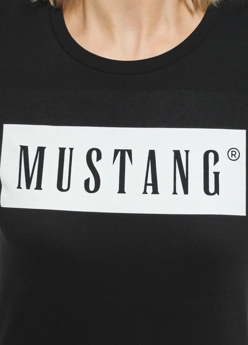 Mustang Alina C Logo Tee Black