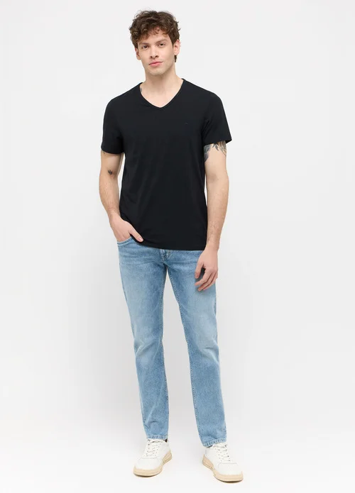 Mustang Jeans V Neck Amado 2 Pack Black